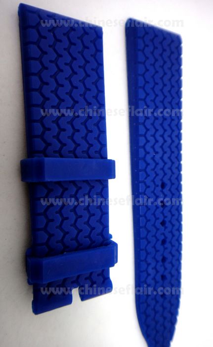 Chopard Blue Rubber Watchband - 23 mm
